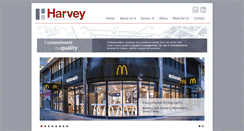 Desktop Screenshot of harveyshopfitters.co.uk